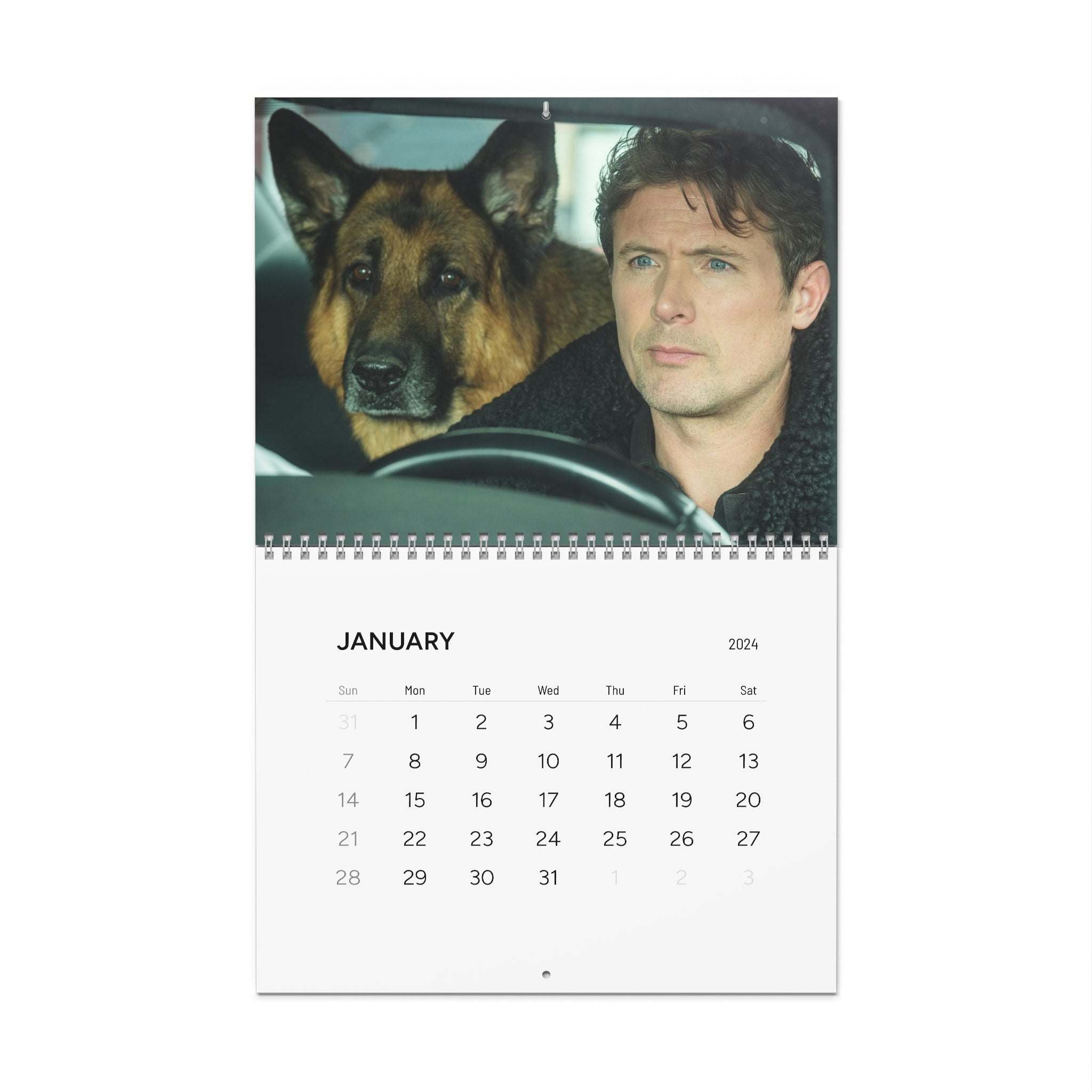 Hudson & Rex 2024 Wall Calendar Hudson & Rex Store Official