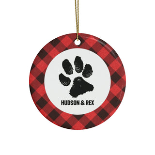 Hudson & Rex | Ceramic Ornament