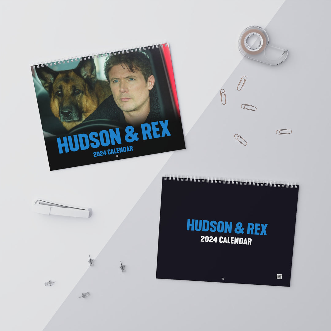 Hudson & Rex | 2024 Wall Calendar