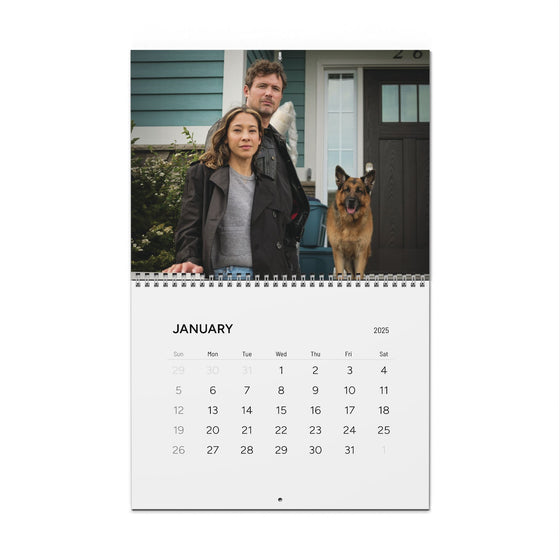 Hudson & Rex | 2025 Wall Calendar