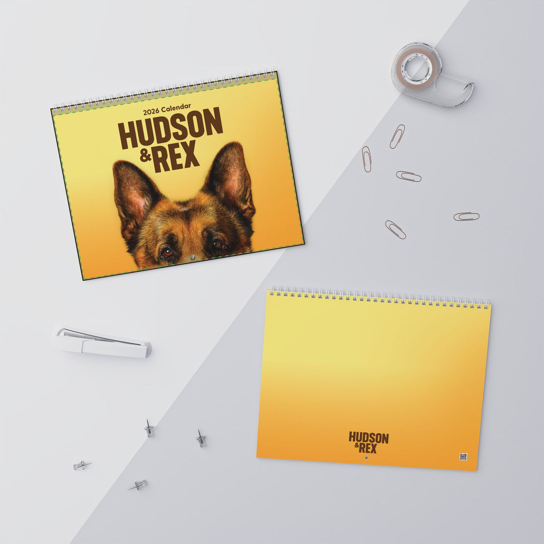Hudson & Rex | 2026 Wall Calendar