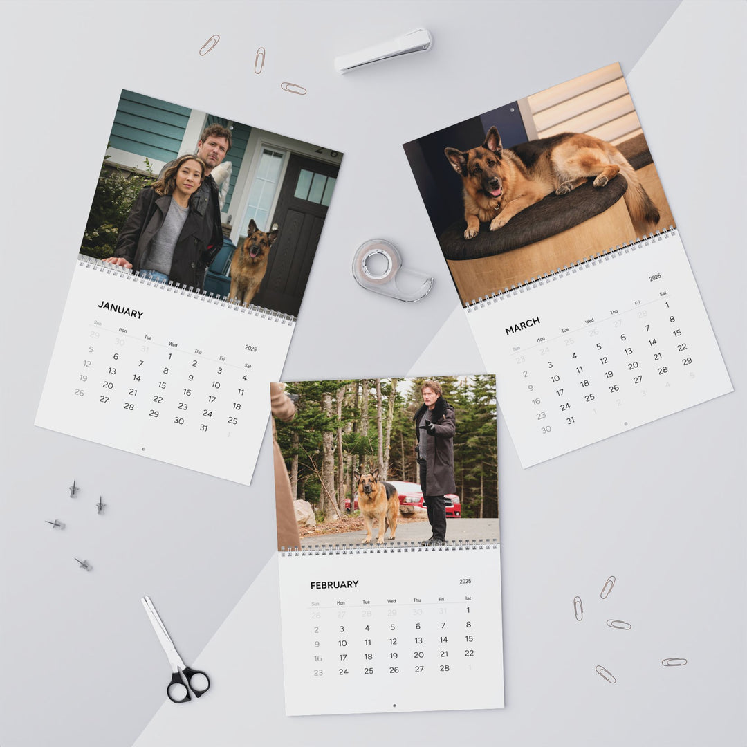 Hudson & Rex | 2025 Wall Calendar