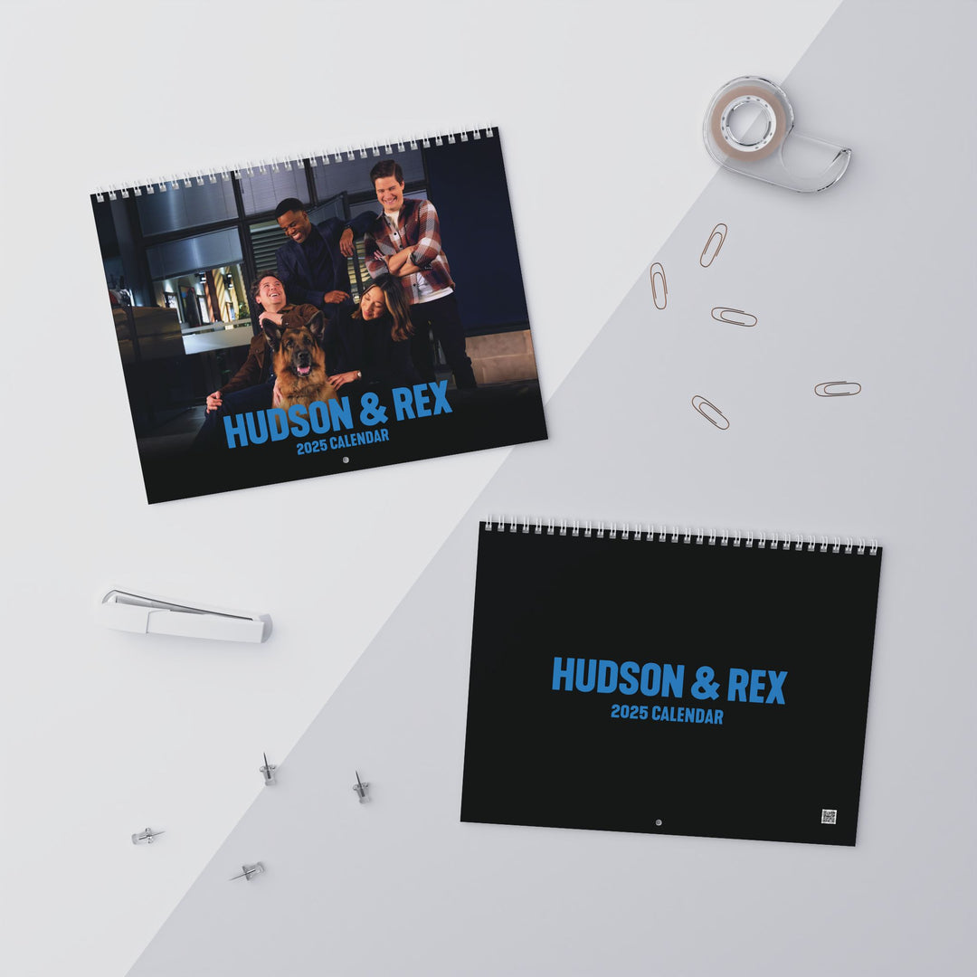 Hudson & Rex | 2025 Wall Calendar